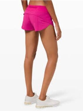 EUC Lululemon Speed Up Short *2.5" Ripened Raspberry size 6